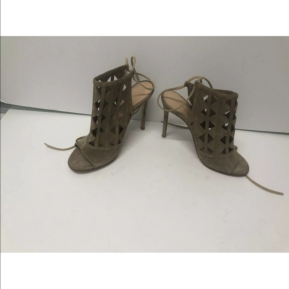New Gianvito Rossi Sandals heels shoes Sz 36.5 - Picture 4 of 8